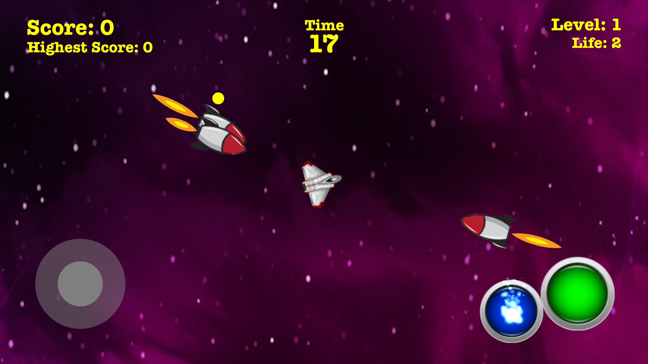 2D Space Shooter – Creote Studio